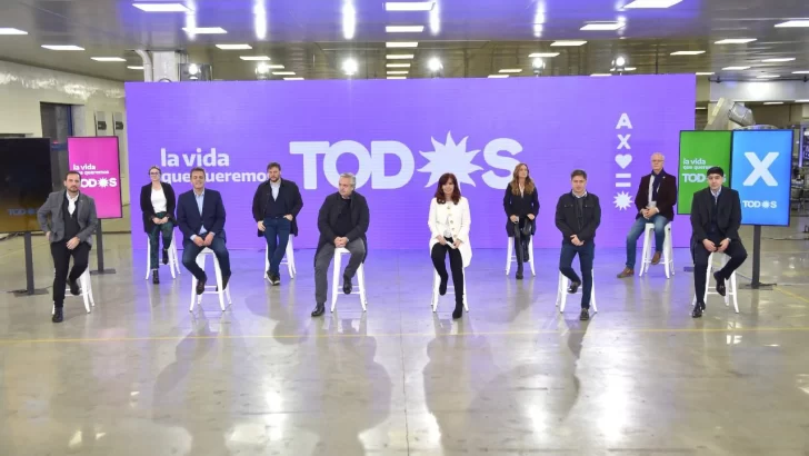 EN VIVO: Con Alberto Fernández y Cristina Kirchner, el Frente de Todos presenta sus precandidatos