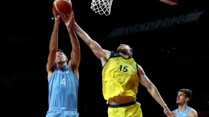 Australia apabulló a la selección Argentina de básquet y la eliminó de los Juegos Olímpicos