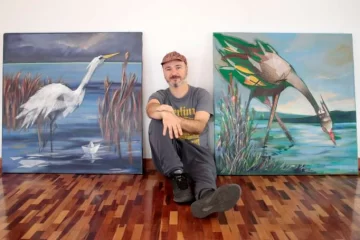 Hernán Ricaldoni presenta este viernes su muestra “Surrealismo Pampeano”