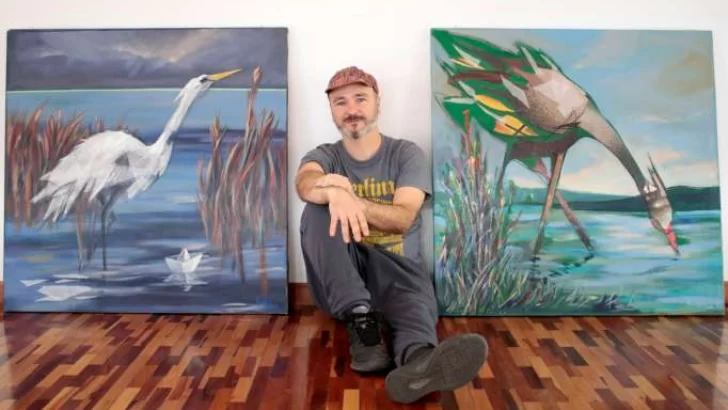 Hernán Ricaldoni presenta este viernes su muestra “Surrealismo Pampeano”