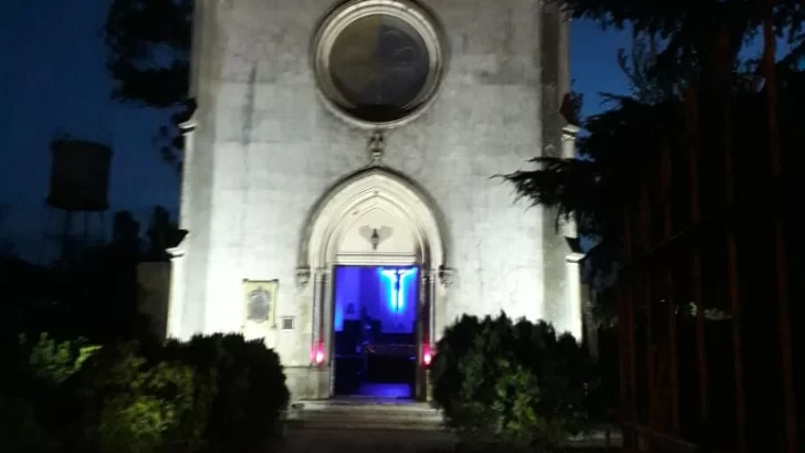 Nueva iluminación en la Iglesia de Claraz