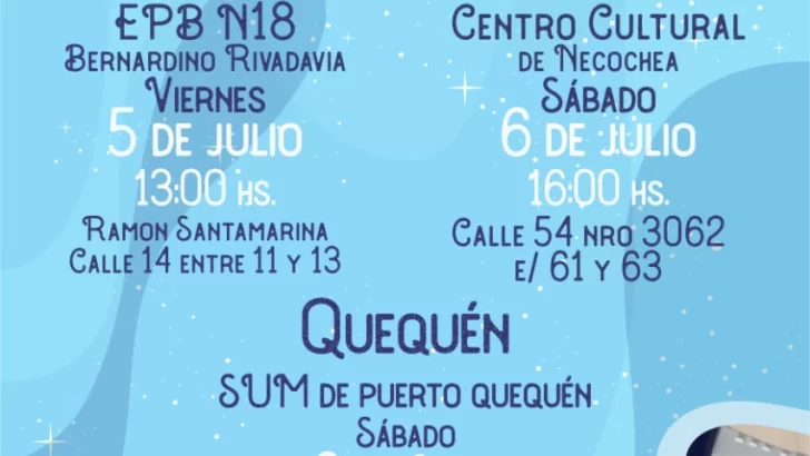 Se realizará un taller de Juguetes Eco en Puerto Quequén