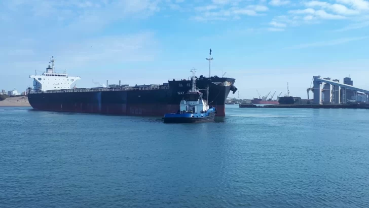 Con más buques, Puerto Quequén incrementa sus operaciones