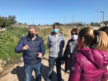 Diez se reunió con vecinos de El Bajo de Quequén