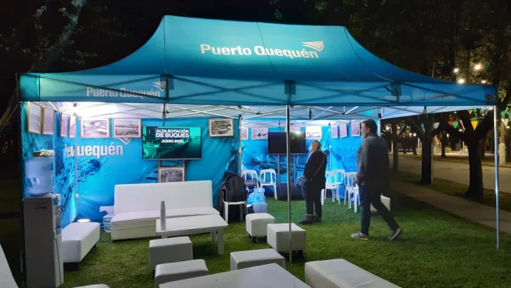 Puerto Quequén acompañó los festejos por la inauguración de la temporada