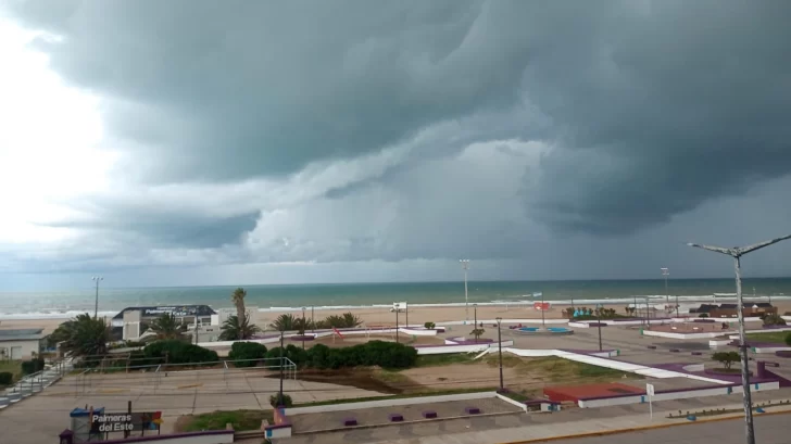 La tormenta que sale desde el mar