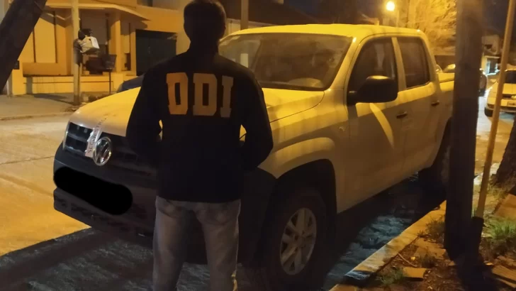 DDI secuestró dos camionetas con numeraciones adulteradas