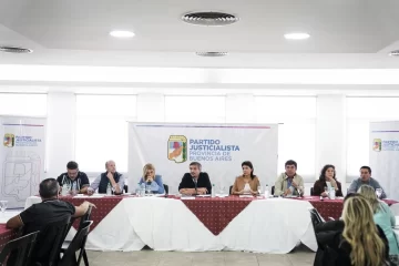 Reunión del Consejo del Partido Justicialista bonaerense