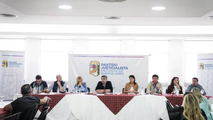 Reunión del Consejo del Partido Justicialista bonaerense