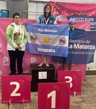 Necochea tiene sus primeras medallas de oro en los Juegos Bonaerenses