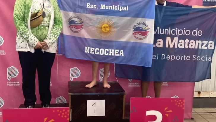 Necochea tiene sus primeras medallas de oro en los Juegos Bonaerenses