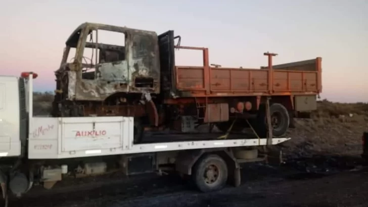 Camionero de Quequén salvó su vida de milagro durante un incendio en el sur del país