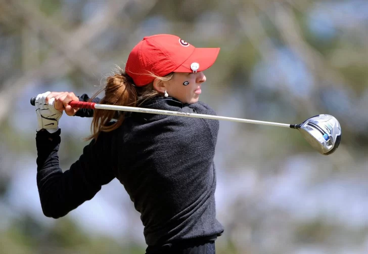 Clínica de golf en el Necochea golf Club