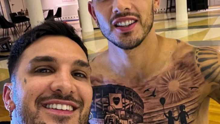 El sorprendente tatuaje de Leandro Paredes tras la consagración de Boca en la Liga Profesional