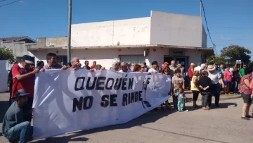 Manifestación en Quequén