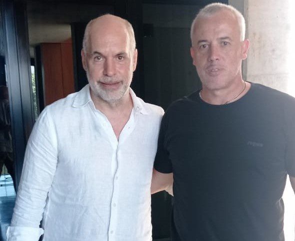 Migueles participó de un encuentro con Larreta y Santilli