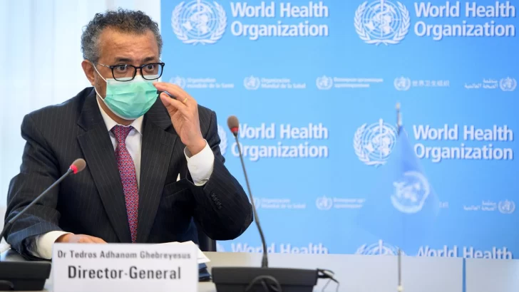 El director de la OMS dijo que la pandemia de COVID-19 “no está cerca de su final”