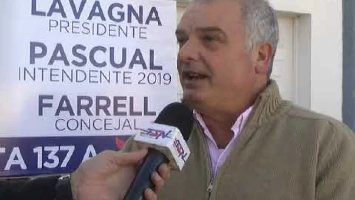 Alejandro Pascual también cerró su campaña electoral