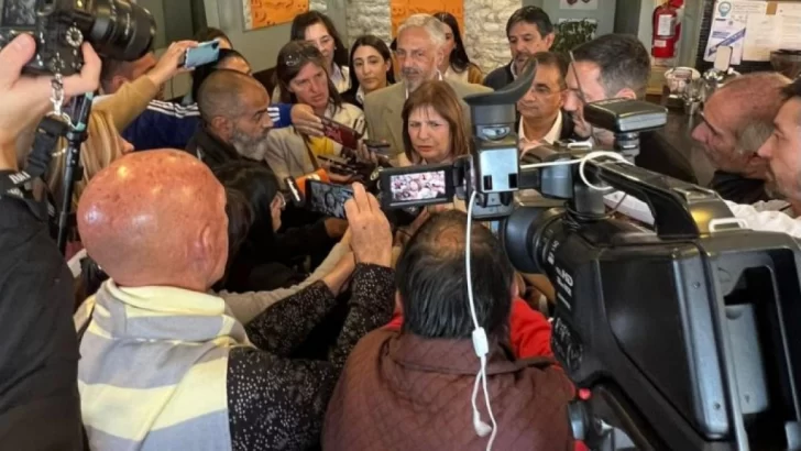 Patricia Bullrich denunció haber sido agredida en San Luis y apuntó contra el gobernador Alberto Rodríguez Saá