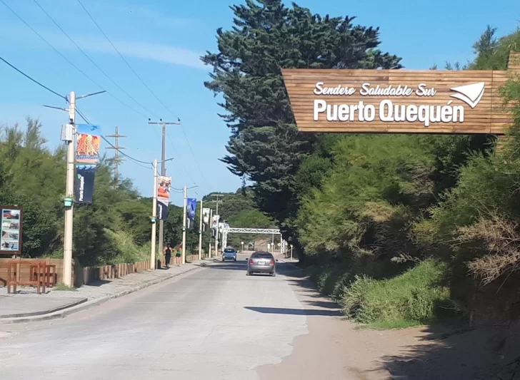Reapertura del sendero saludable sur de Puerto Quequén al tránsito vehicular