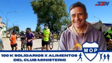 El Club Ministerio organiza 100 K solidarios por alimentos