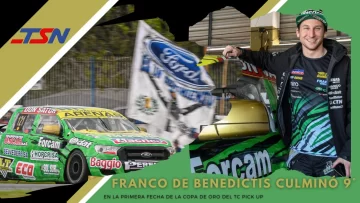 Buena tarea de Franco De Benedictis lo metió entre los mejores diez en el TC Pick Up
