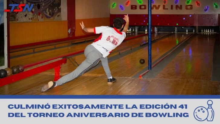 Finalizó con gran éxito el torneo aniversario de bowling