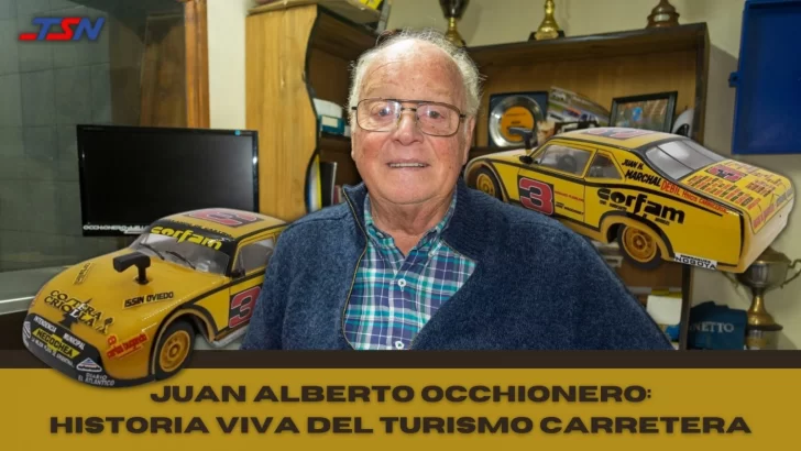 Juan Alberto Occhionero, uno de los máximos ídolos de nuestra ciudad dentro del TC