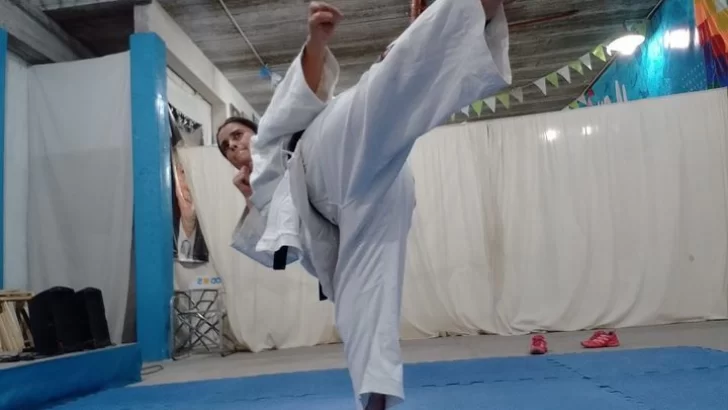 La karateca Rosa Parsón entre las 10 mejores del país
