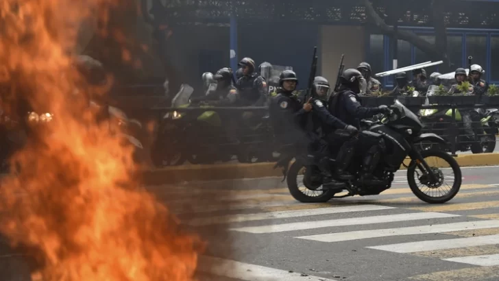 Protestas y represión en Venezuela