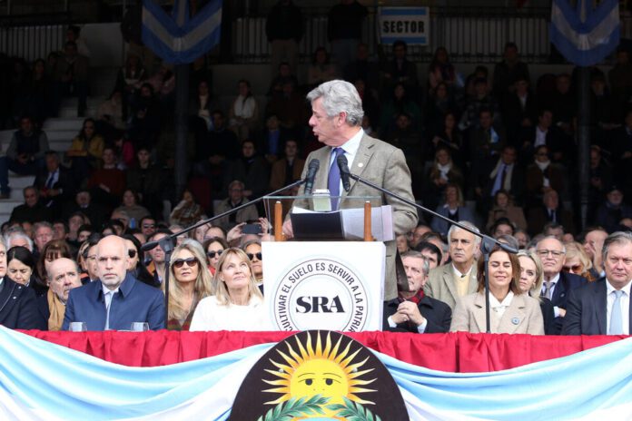 La Rural: fuertes críticas al Gobierno en un discurso en clave electoral