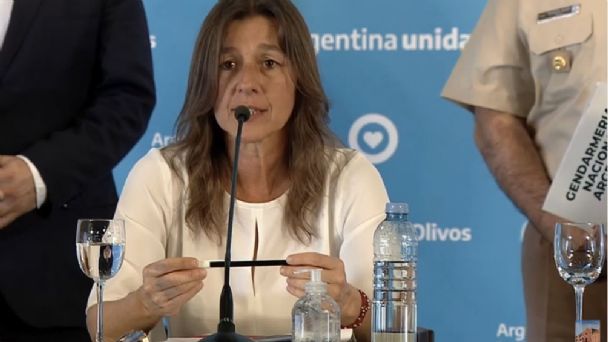 Sabina Frederic dijo que “no hay muchos robos, pero los medios de comunicación los hacen visibles”