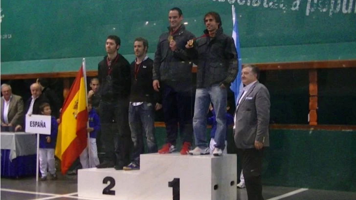 Joseba Bilbao y Gabriel Villegas ya saben de podios juntos