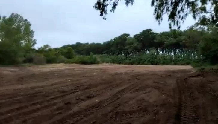 La Justicia paró la construcción de canchas de tenis en el Parque