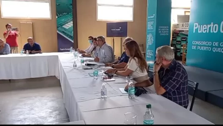 El Ministro de Desarrollo Agrario visitó Puerto Quequén