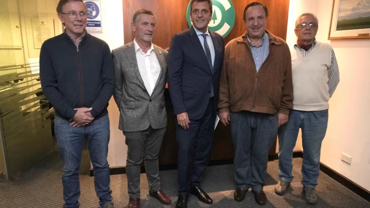 Sergio Massa se reunió con el presidente de CONINAGRO