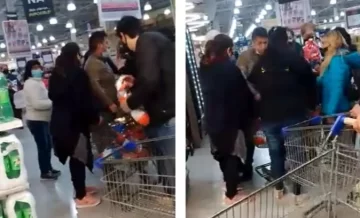 Video: a las “piñas” por una oferta de huevo de pascua en un supermercado