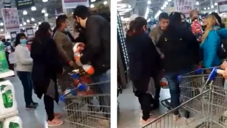 Video: a las “piñas” por una oferta de huevo de pascua en un supermercado
