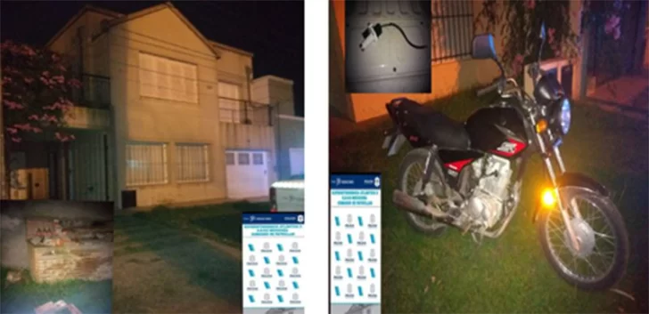 Delivery solidario: advirtió el robo de una moto y avisó a la policía