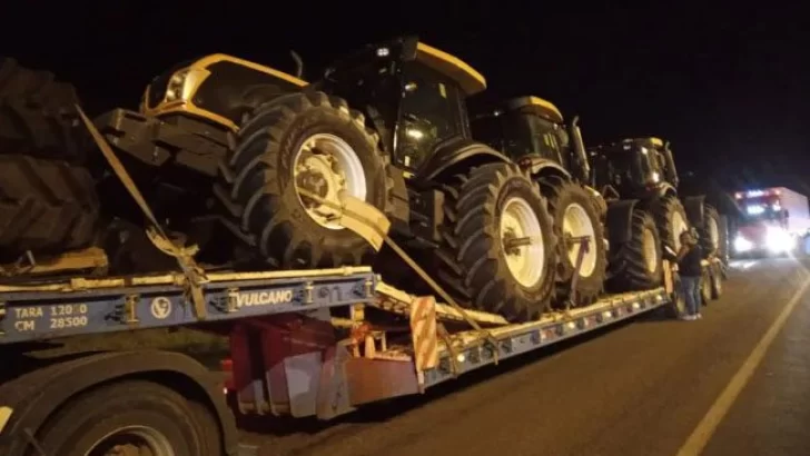Desmantelan una red que contrabandeaba granos y traficaba tractores 0km