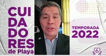 Video: el saludo de Guillermo Lobo en el cierre de las actividades de los Cuidadores de Playa