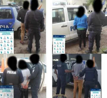 Robo “piraña” y golpes a dos jóvenes por parte de siete delincuentes