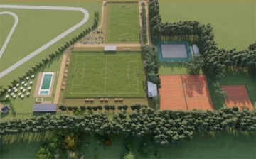 No se construirán las canchas de tenis en el Club Villa Díaz Vélez