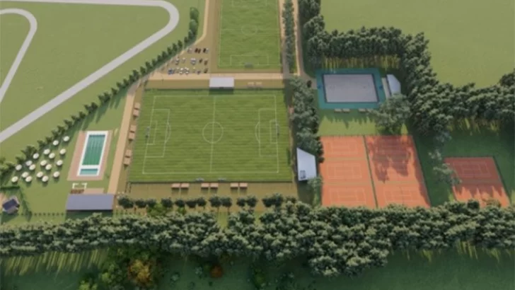 No se construirán las canchas de tenis en el Club Villa Díaz Vélez