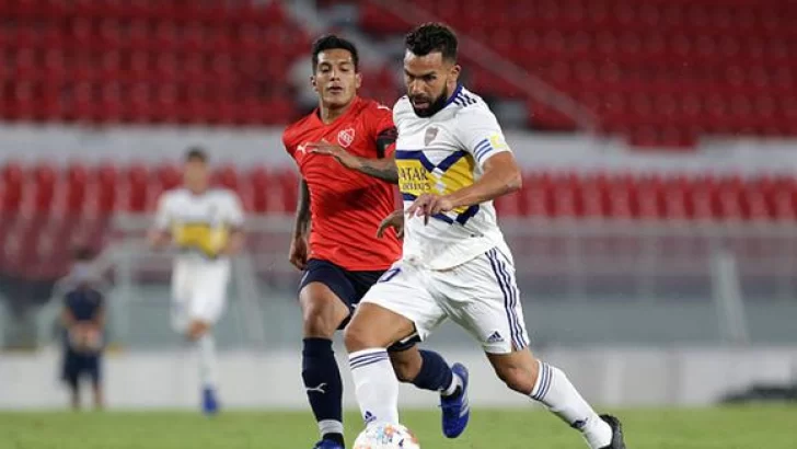 Independiente y Boca igualaron 1-1 en Avellaneda