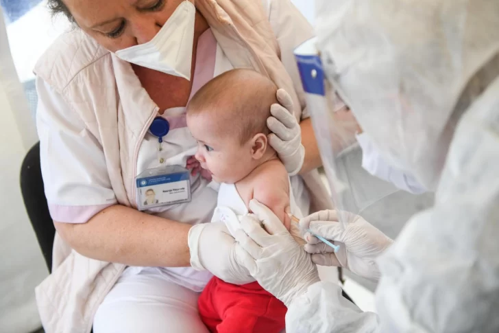 Solo 14 bebés se vacunaron en Necochea contra el Covid
