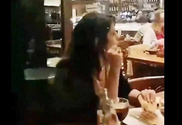 Video: increparon a Donda mientras comía en un restaurante porteño
