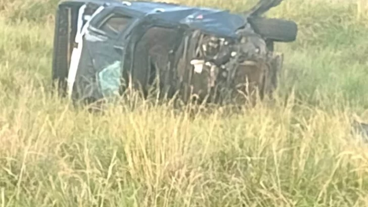 Accidente fatal en Ruta 55. Fallecieron dos personas
