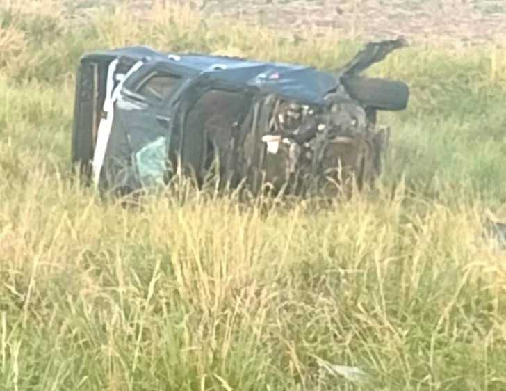 Accidente fatal en Ruta 55. Fallecieron dos personas