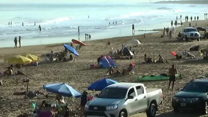 Feriado y playa: la máxima superó los 31 grados